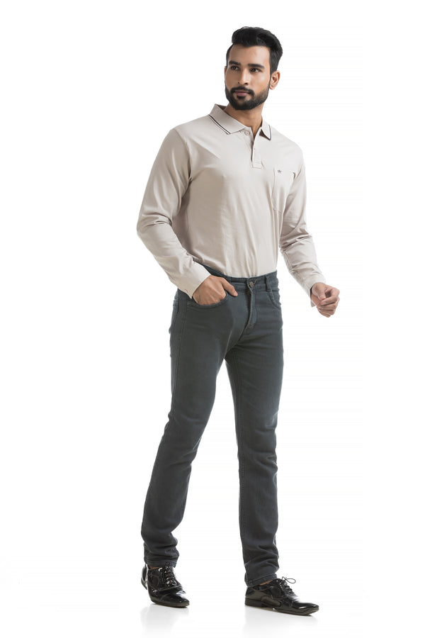 Core Lab Full Sleeves Solid Polo