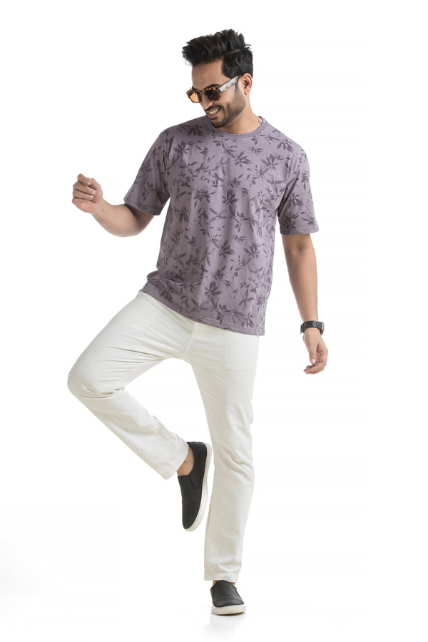 Oversized Graphic Print T-shirt