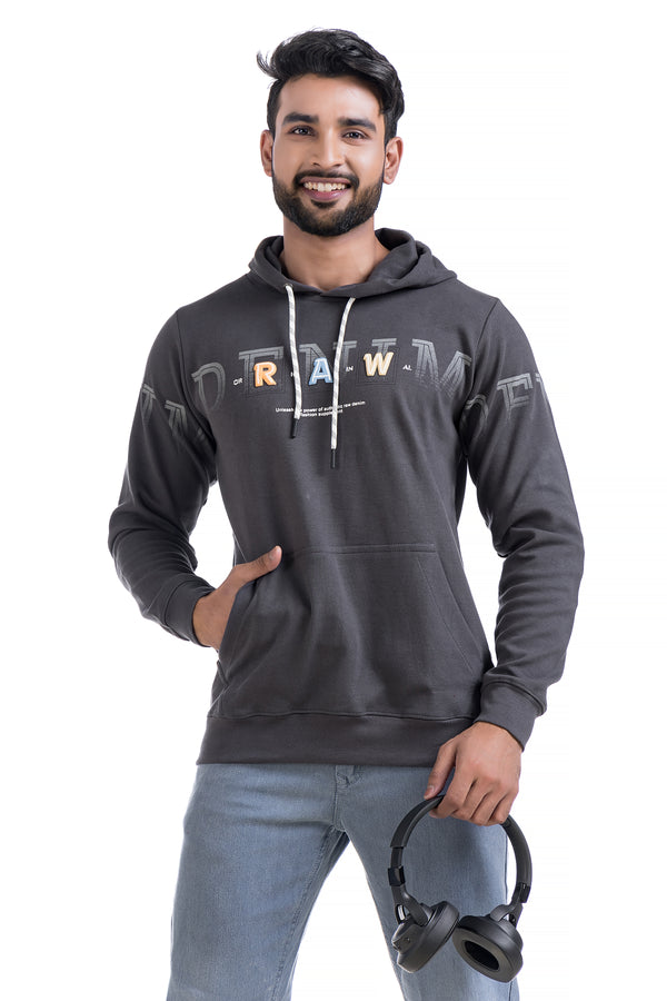 RAW Embossed Hoodie